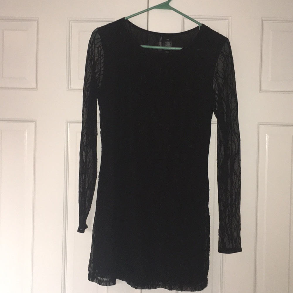Long, lace top